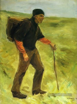  1894 Art - l’agriculteur 1894 Max Liebermann impressionnisme allemand
